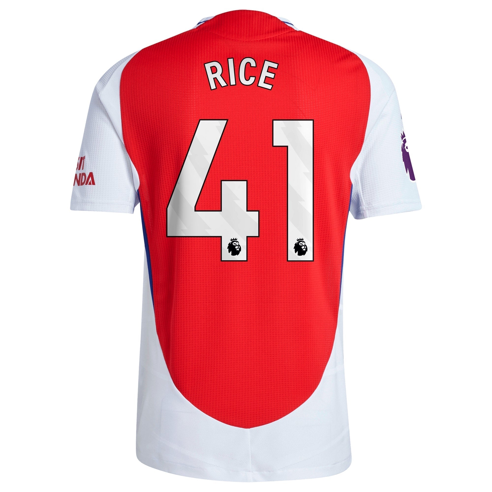 Declan Rice Arsenal adidas 2024/25 Home Player Jersey �C Red