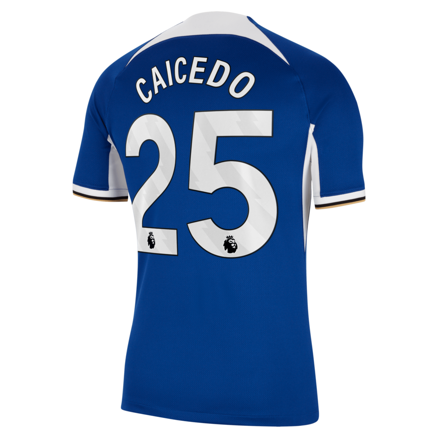 Mois��s Caicedo Chelsea Nike 2023/24 Away Stadium  Player Jersey - Navy