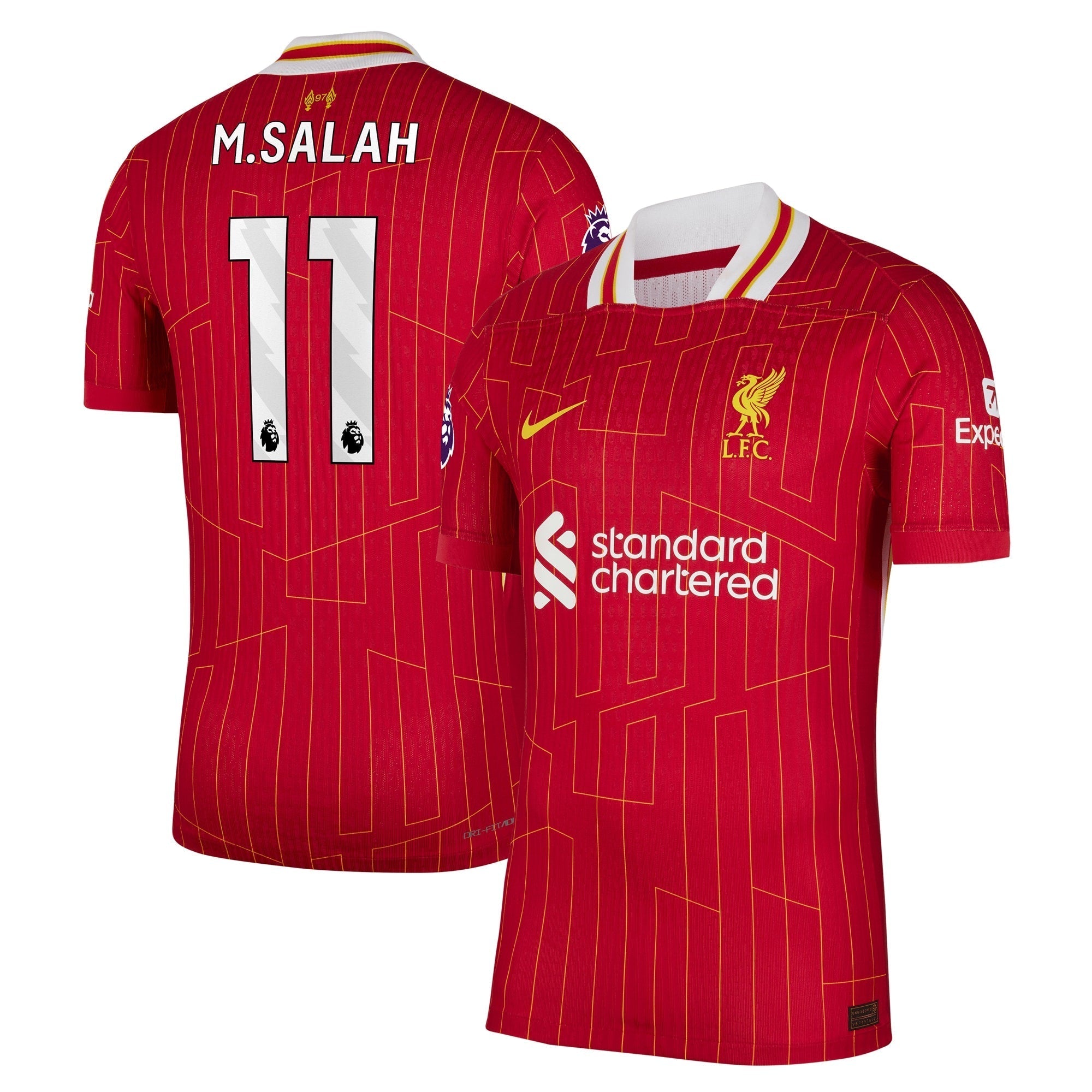 Mohamed Salah Liverpool Nike 2024/25 Home Player Jersey �C Red