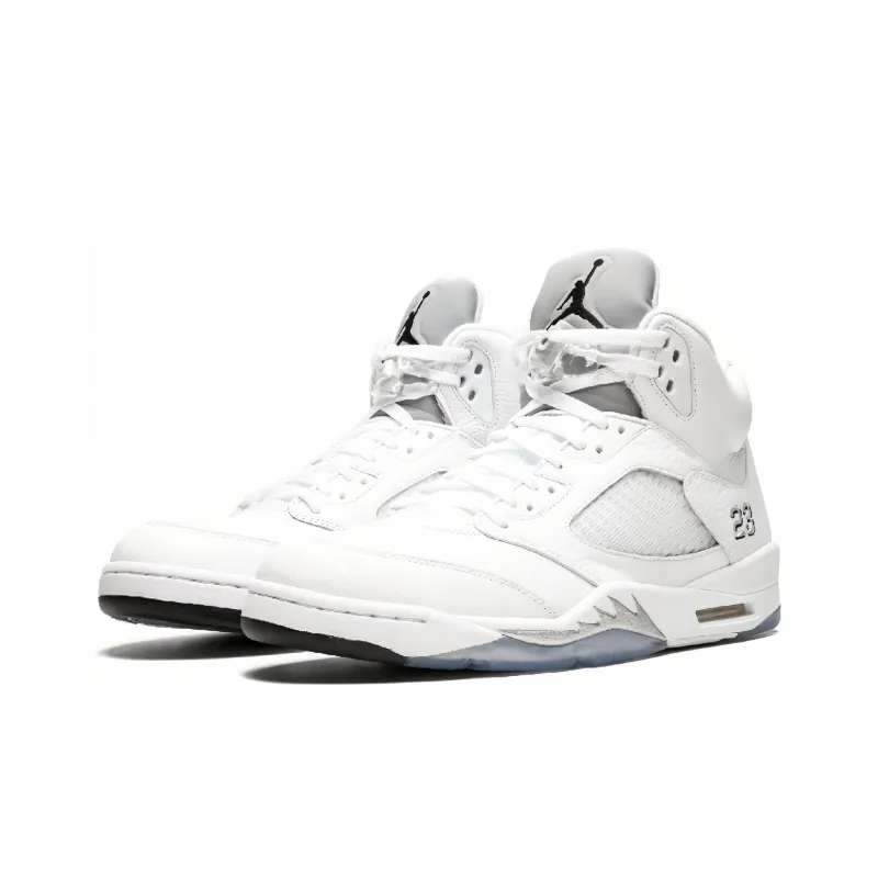Air Jordan 5 Retro ‘Metallic White’ 2015 136027-130