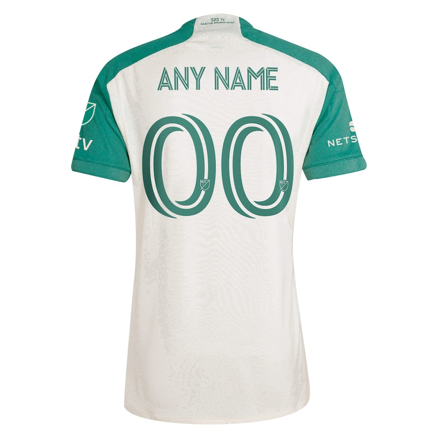Austin FC adidas 2024 The Armadillo Kit Authentic Custom Jersey?�C Tan