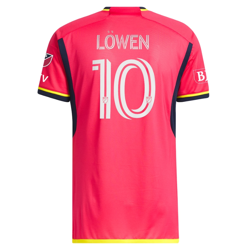 St. Louis City SC Eduard L?wen Shirt 2023 Player Jersey - Red