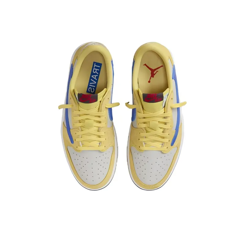 Travis Scott X Air Jordan 1 Low Og Canary – Dz4137-700
