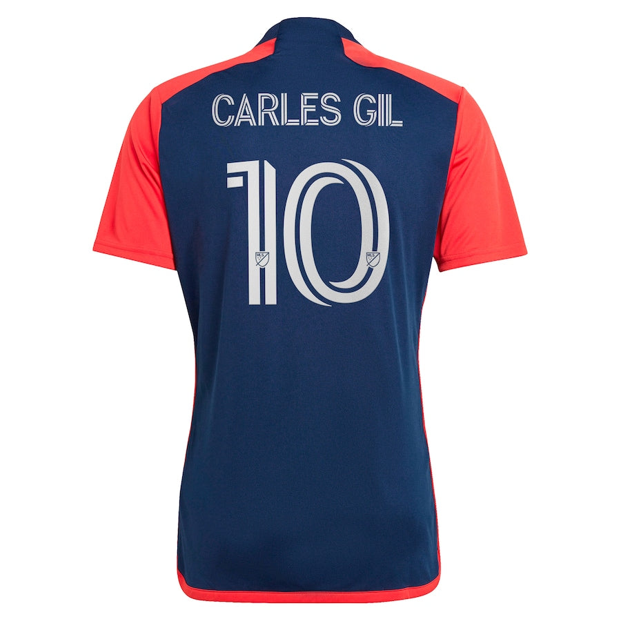Carles Gil New England Revolution adidas 2024 Boston Tea Party  Player Jersey?�C Navy