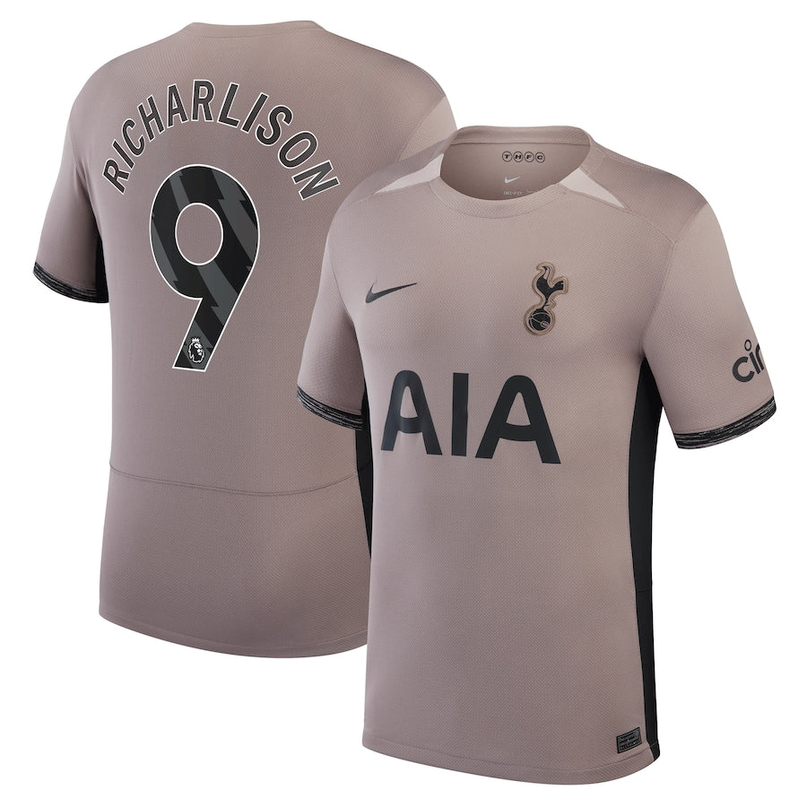 Richarlison Tottenham Hotspur Nike  2023/24 Third Stadium  Player Jersey?�C Tan