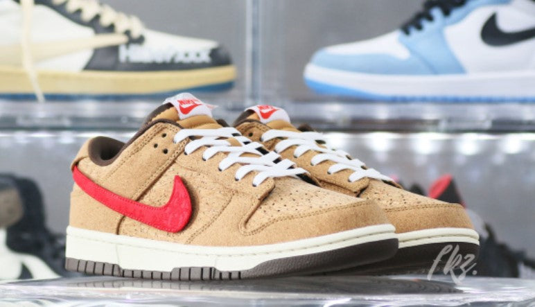 CLOT X Nike Dunk Low SP Cork 2023 Unfading Sneaker