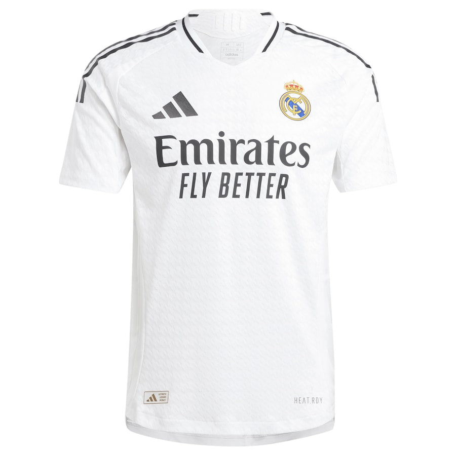 Kylian Mbapp�� 9 Real Madrid adidas 2024/25 Home Player Jersey - White