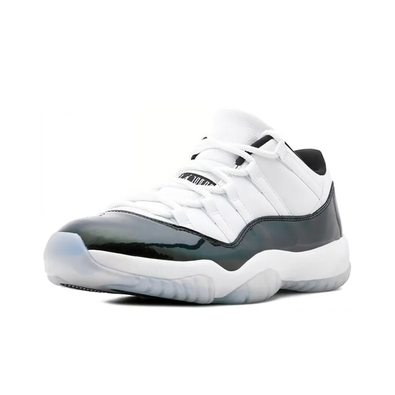 Air Jordan 11 Retro Low Easter Emerald Sneakers – 528896-145