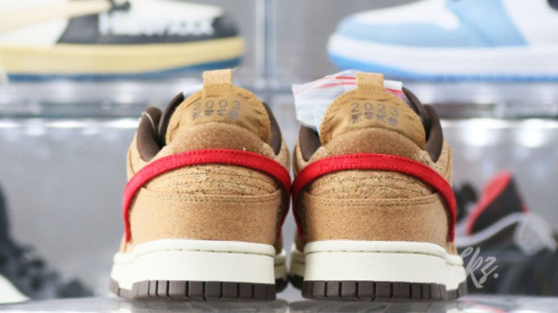 CLOT X Nike Dunk Low SP Cork 2023 Unfading Sneaker