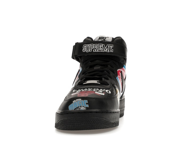 Supreme x Air Force 1 Mid 07 NBA Black – AQ8017-001