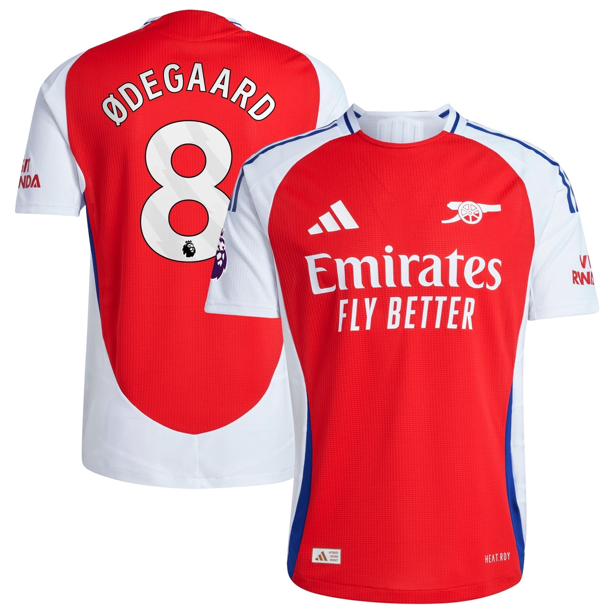 Martin Odegaard Arsenal adidas 2024/25 Home Player Jersey �C Red