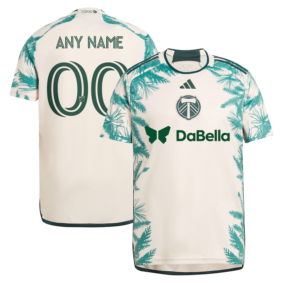 Portland Timbers adidas 2024 Nature Unites  Custom Jersey?�C Tan