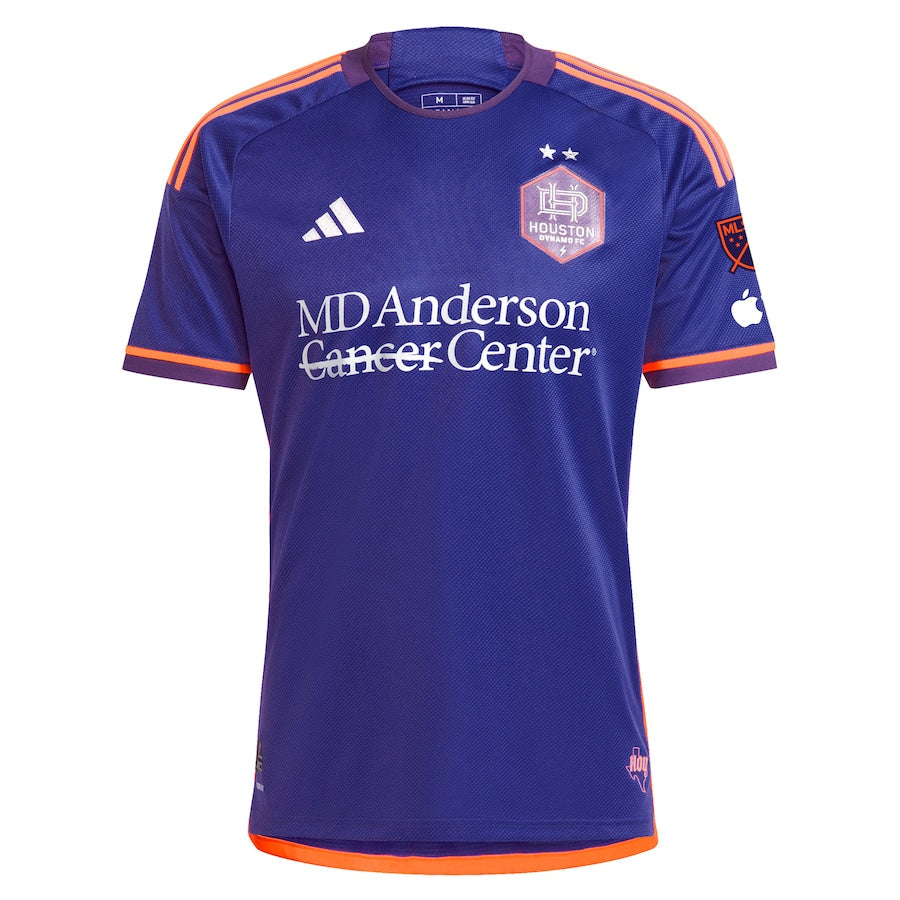 Houston Dynamo FC adidas 2024 Still Holdin' Authentic Custom Jersey?�C Purple