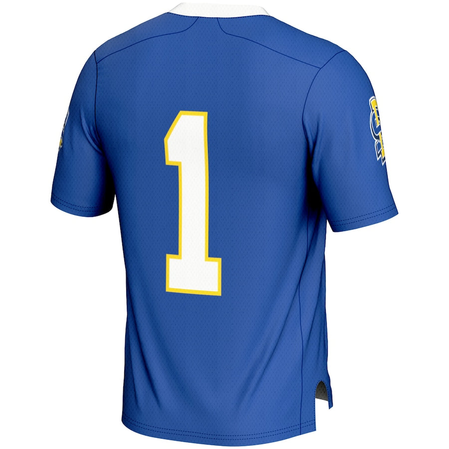South Dakota State Jackrabbits GameDay Greats Youth 2023 FCS Football National Champions Fashion Jersey?�C Blue