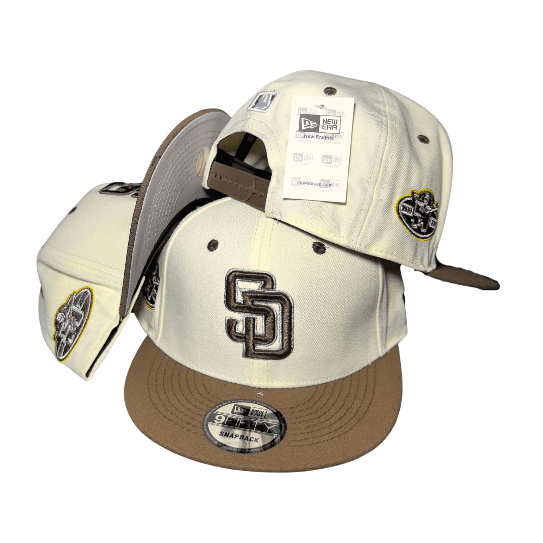 San Diego Padres Mascot Pin 9FIFTY Fitted - Snapback Cap