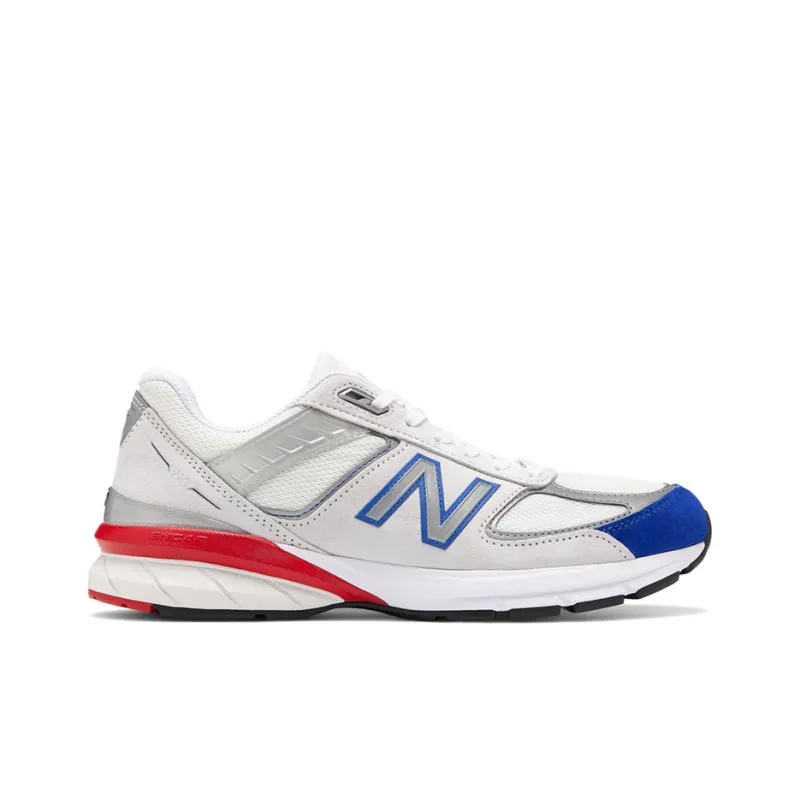 New Balance 990v5 Grey Royal Red M990NB5