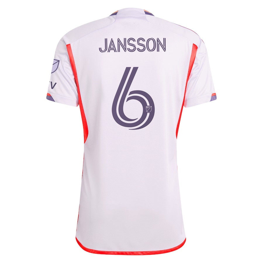 Robin Jansson Orlando City SC adidas 2024 Legacy Kit Authentic Player Jersey?�C Purple