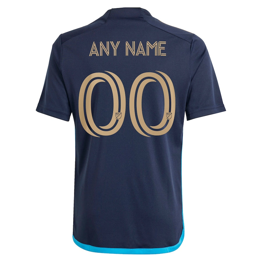 Philadelphia Union adidas  2024 The XV Kit  Custom Jersey?�C Navy