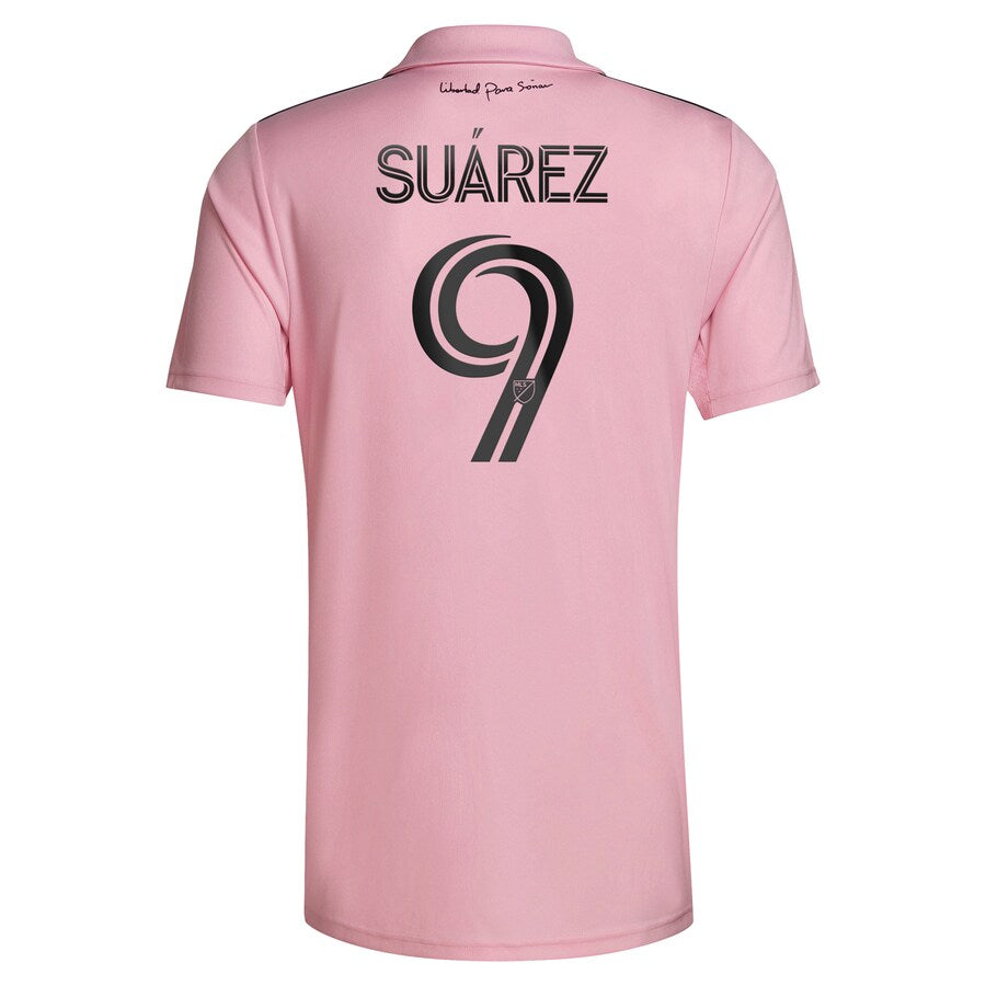 Luis Su��rez Inter Miami CF adidas 2023 The Heart Beat Kit  Player Jersey - Pink