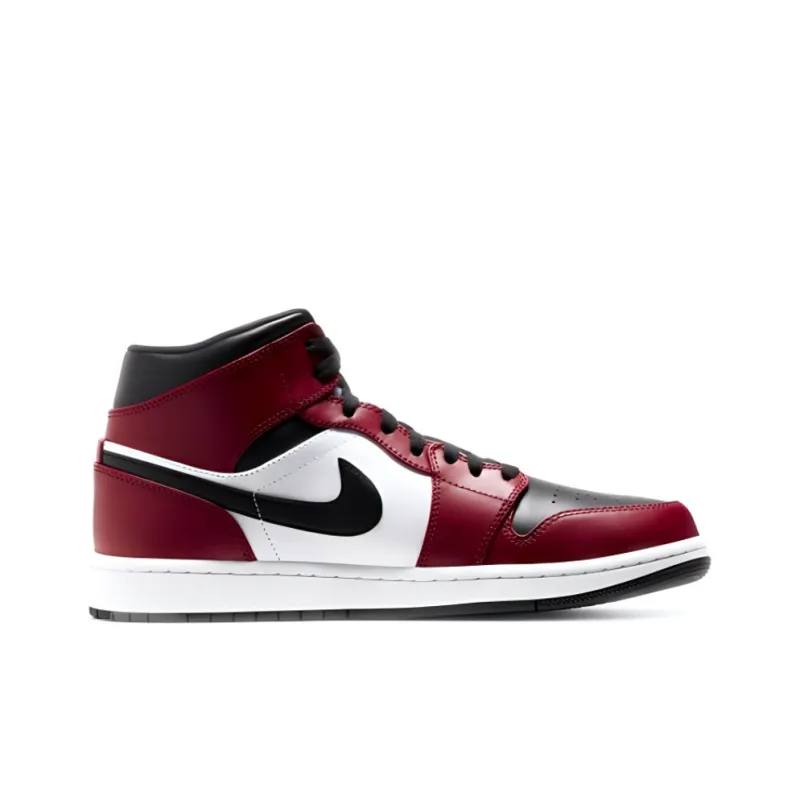 Air Jordan 1 Mid ‘Chicago Black Toe’ 554724-069