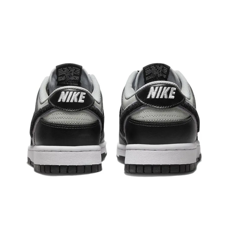Dunk Low Chenille Swoosh Black Grey – Dq7683-001