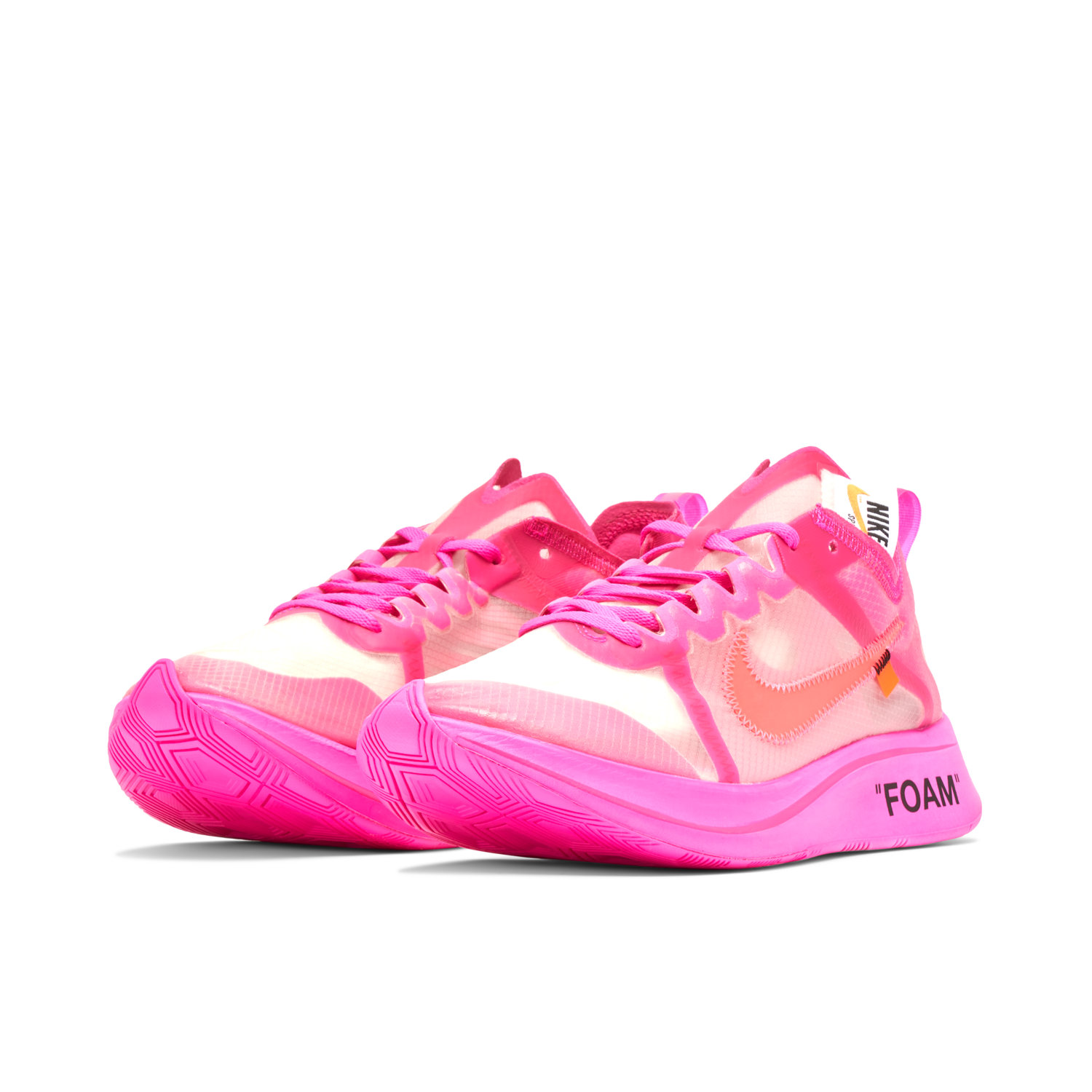Zoom Fly SP Tulip Pink x Off-White