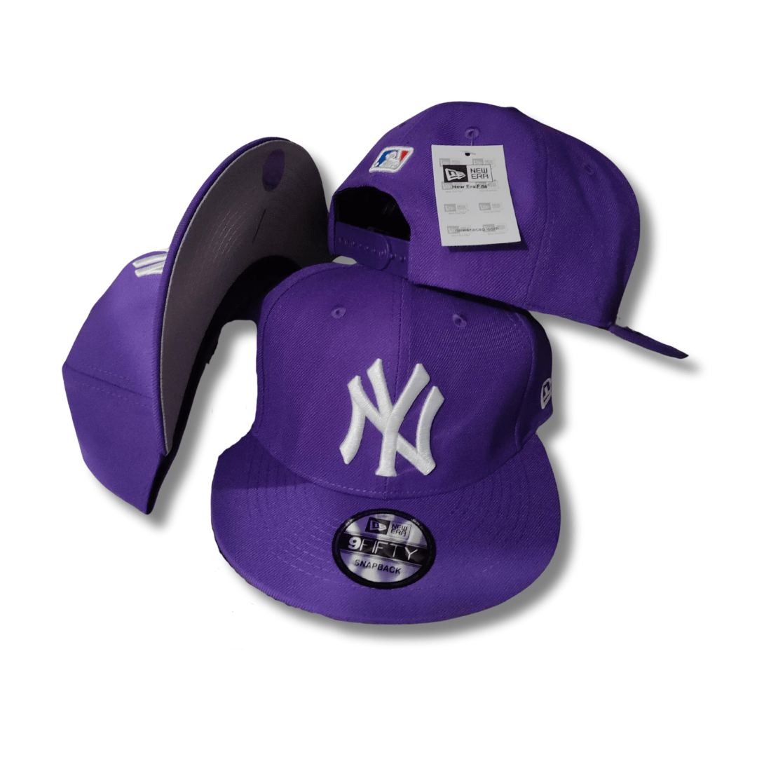 New York Yankees New Era 9FIFTY Purple and White – Snapback Cap