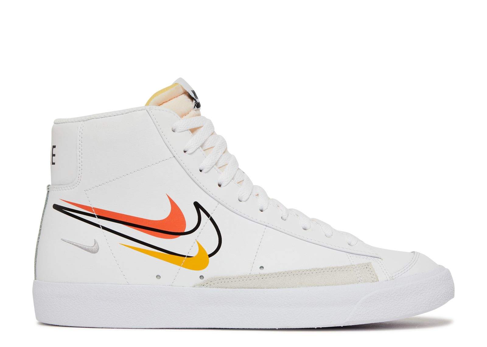 Nike Blazer Mid ’77 ‘Multi Swoosh – Team Orange’ Everlasting Sneaker