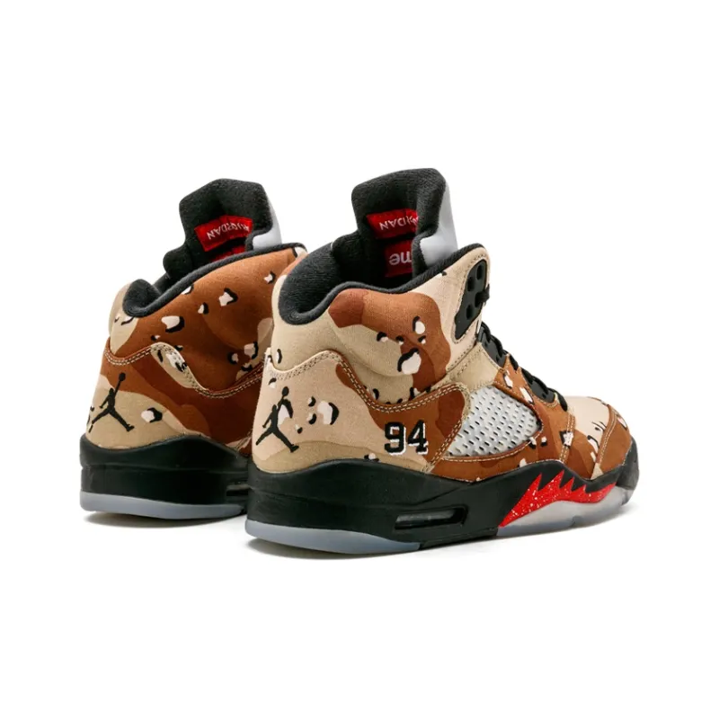 Air Jordan 5 Retro Supreme Desert Camo – 824371-201