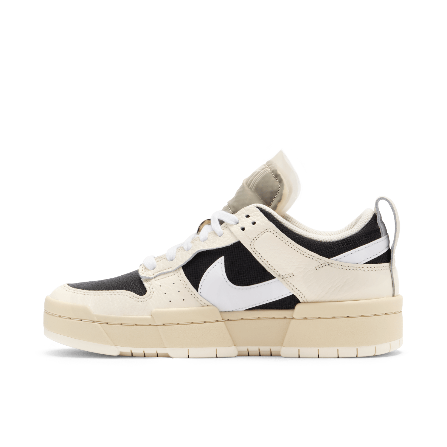 Nike Dunk Low Disrupt Ivory Black Womens