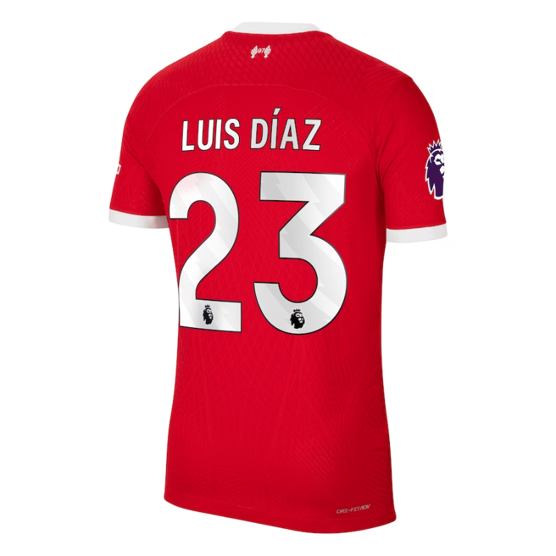 Luis D��az Liverpool Shirt 2023/24 Home Player Jersey - Red