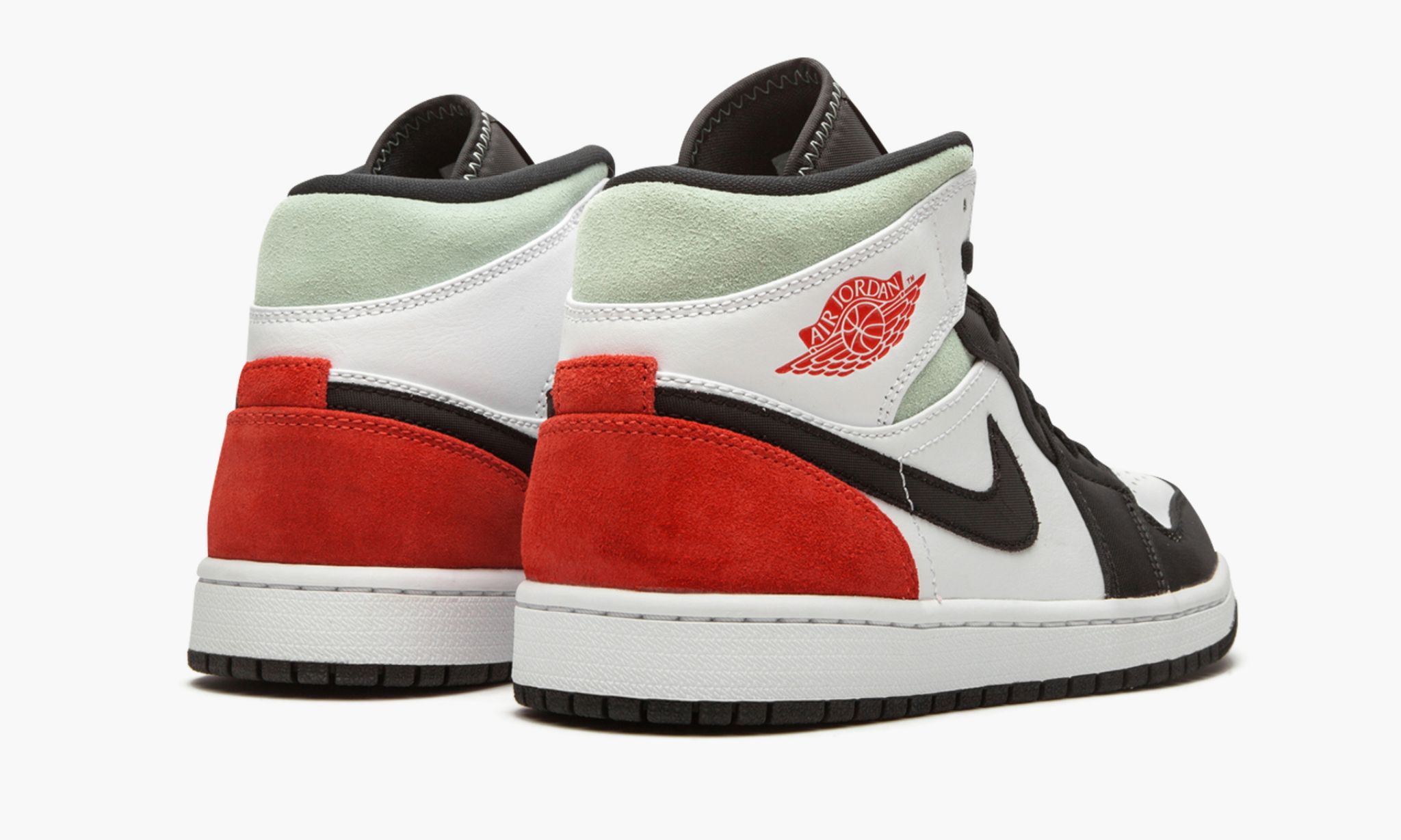 Jordan 1 Mid SE “Red Grey Black Toe”