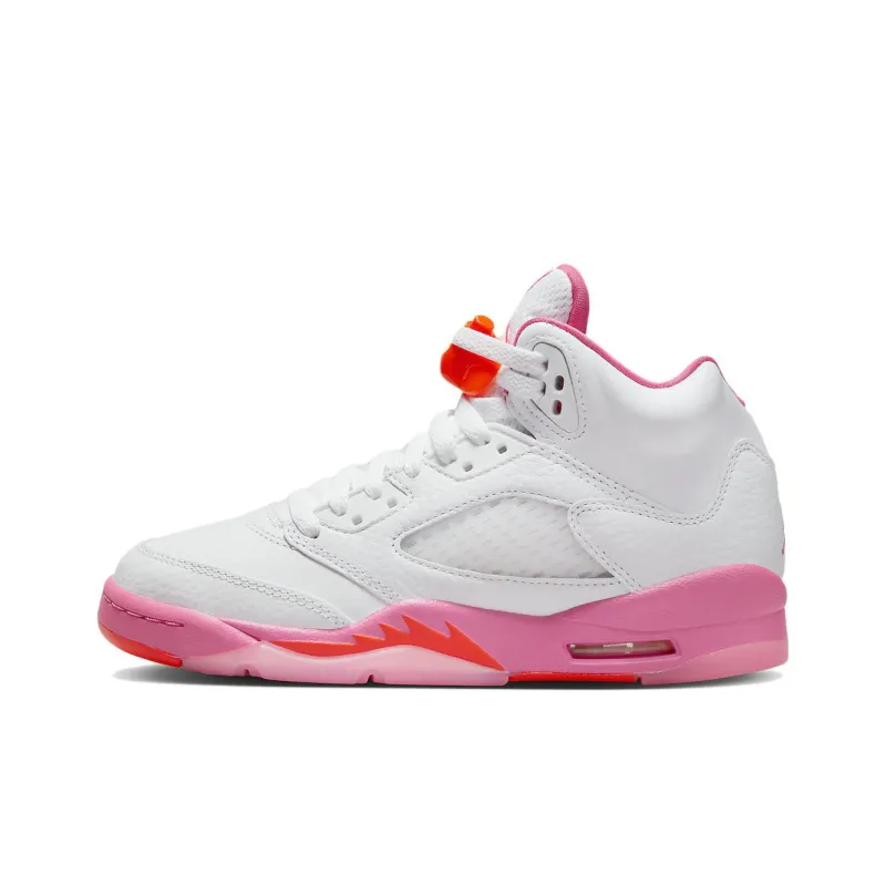 Air Jordan 5 Retro WNBA Pinksicle Safety Orange GS – 440892-168