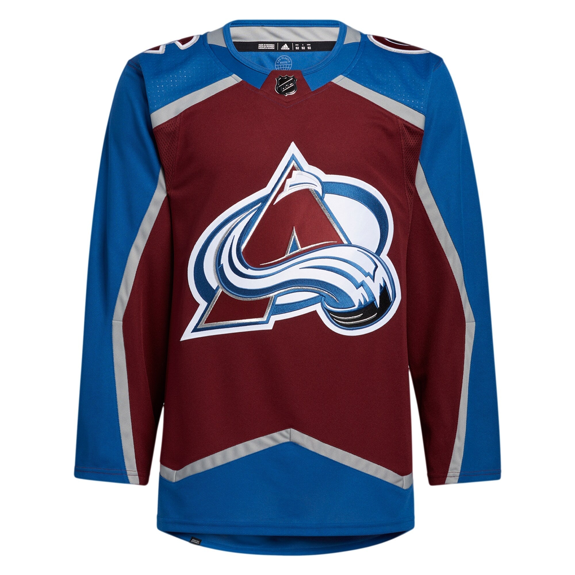 Colorado Avalanche adidas Home Primegreen Jersey - Burgundy