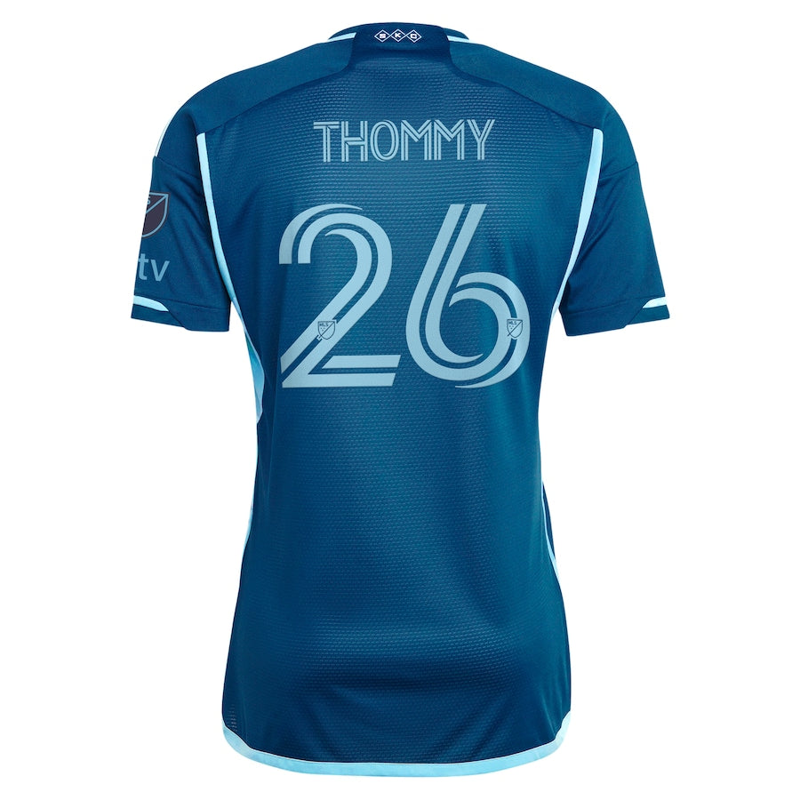 Erik Thommy Sporting Kansas City adidas 2024 Diamonds Our Forever Authentic Player Jersey?�C Navy