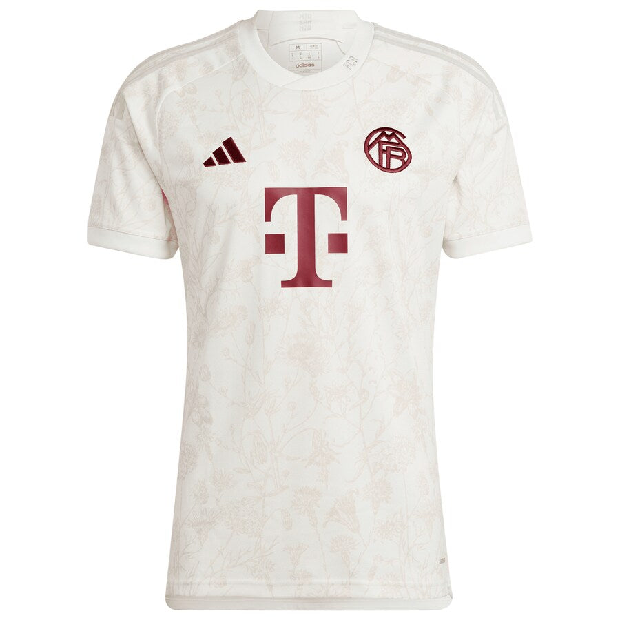 Thomas M��ller Bayern Munich adidas 2023/24 Third Jersey - White