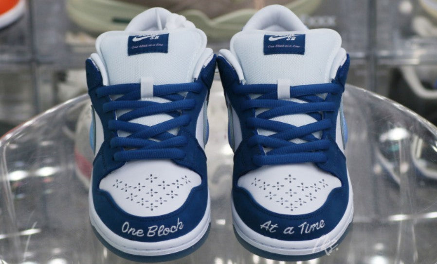 Born X Raised X Nike Dunk Low SB One Block At A Time Iconic Sneaker