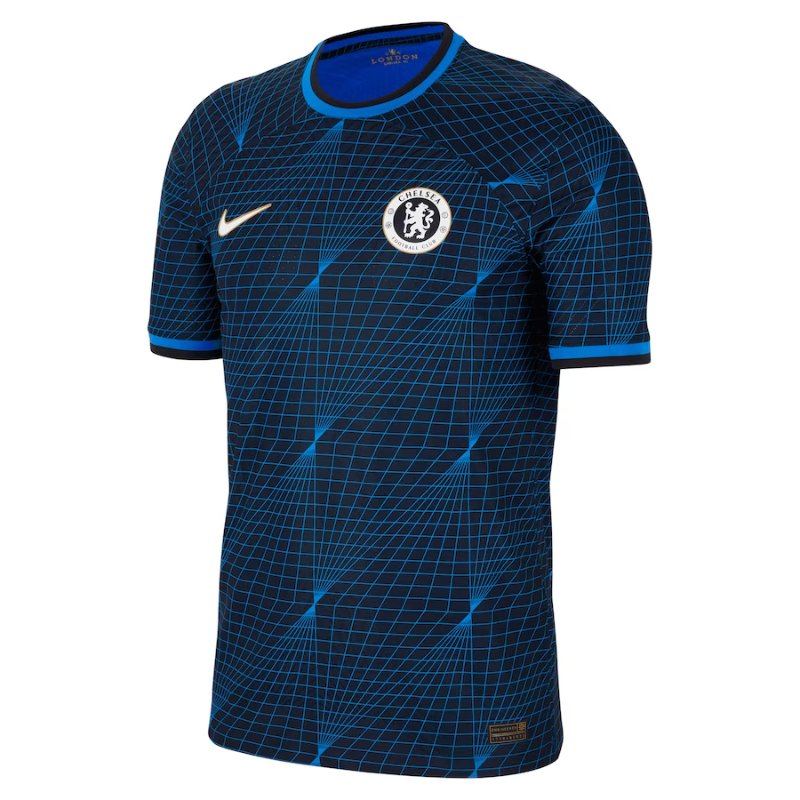 Enzo Fern��ndez Chelsea 2023/24 Away Player Jersey - Navy