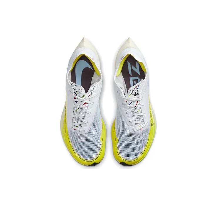 Zoomx Vaporfly NEXT 2 White Yellow Strike Women’s – Dm9056-100