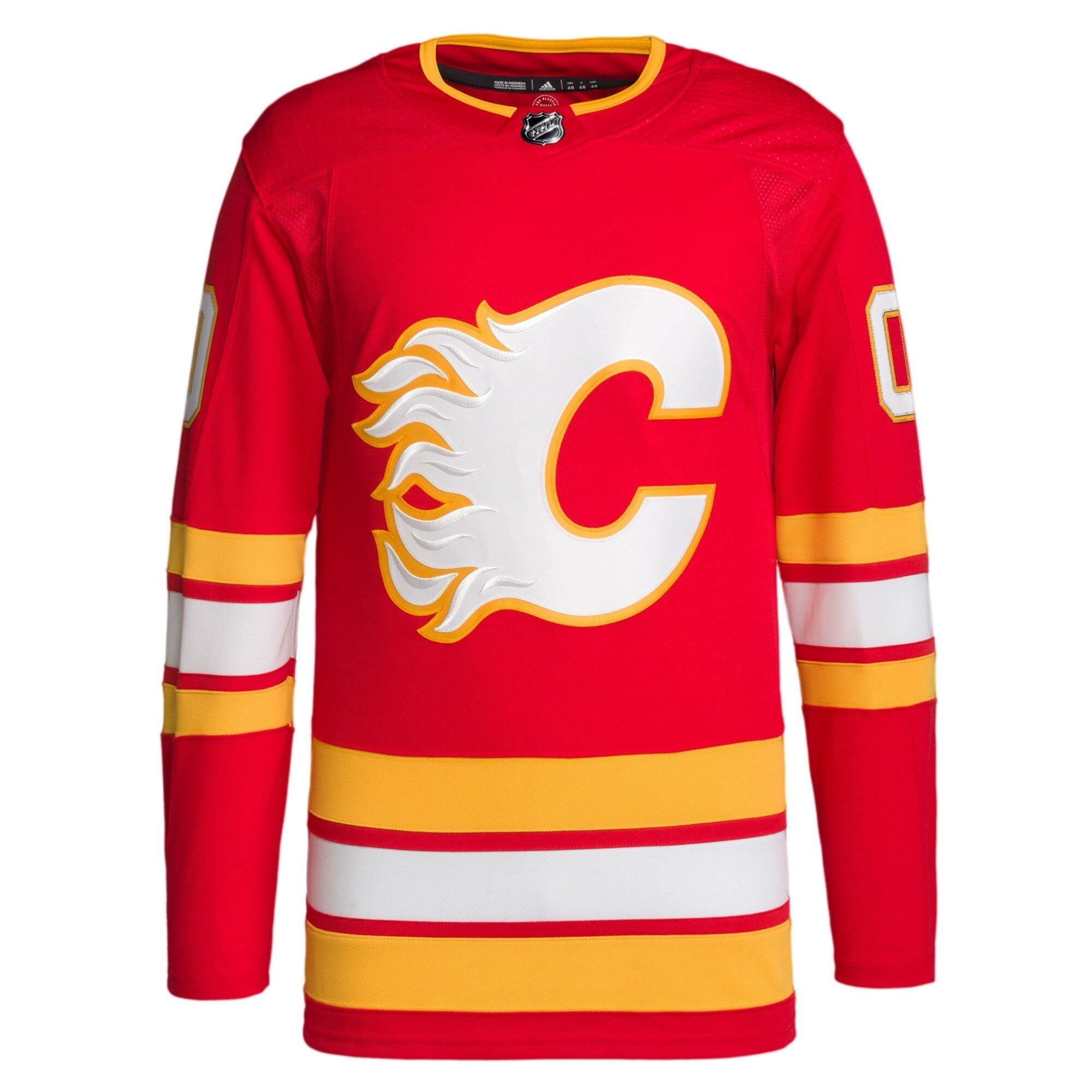 Calgary Flames adidas Home 2020/21 Primegreen Custom Jersey - Red