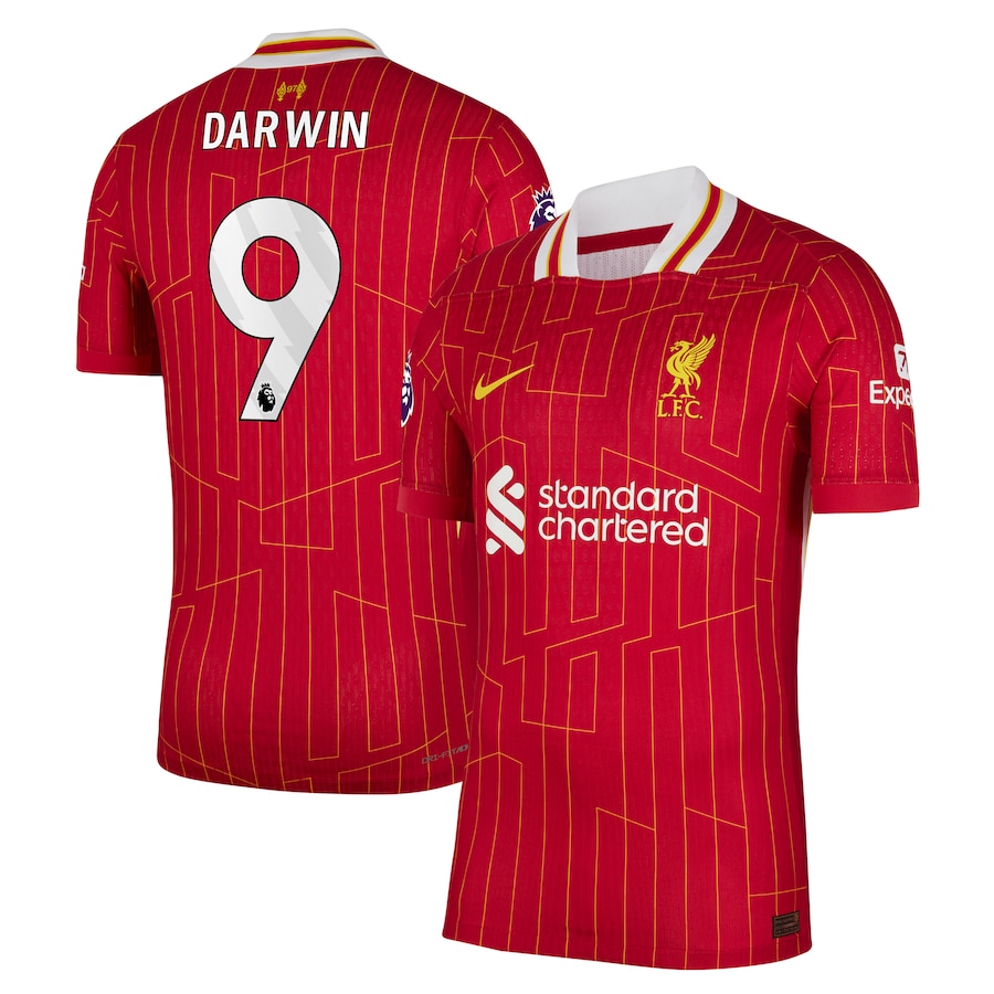 Darwin N��?ez Liverpool Nike 2024/25 Home Player Jersey �C Red
