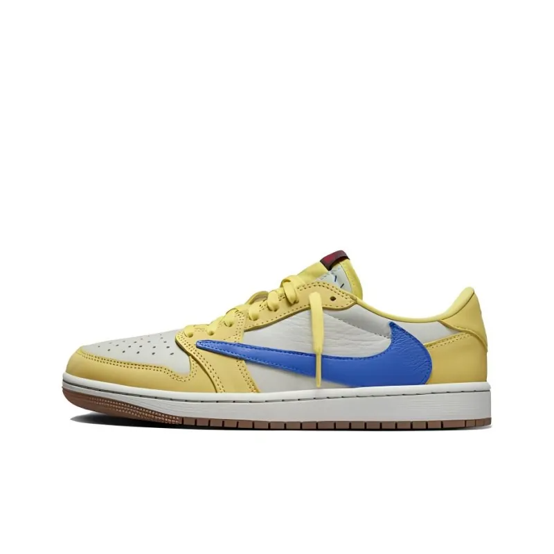 Travis Scott X Air Jordan 1 Low Og Canary – Dz4137-700