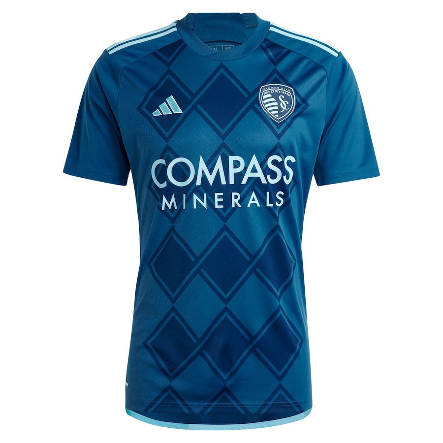 Sporting Kansas City adidas 2024 Diamonds Our Forever  Custom Jersey?�C Navy