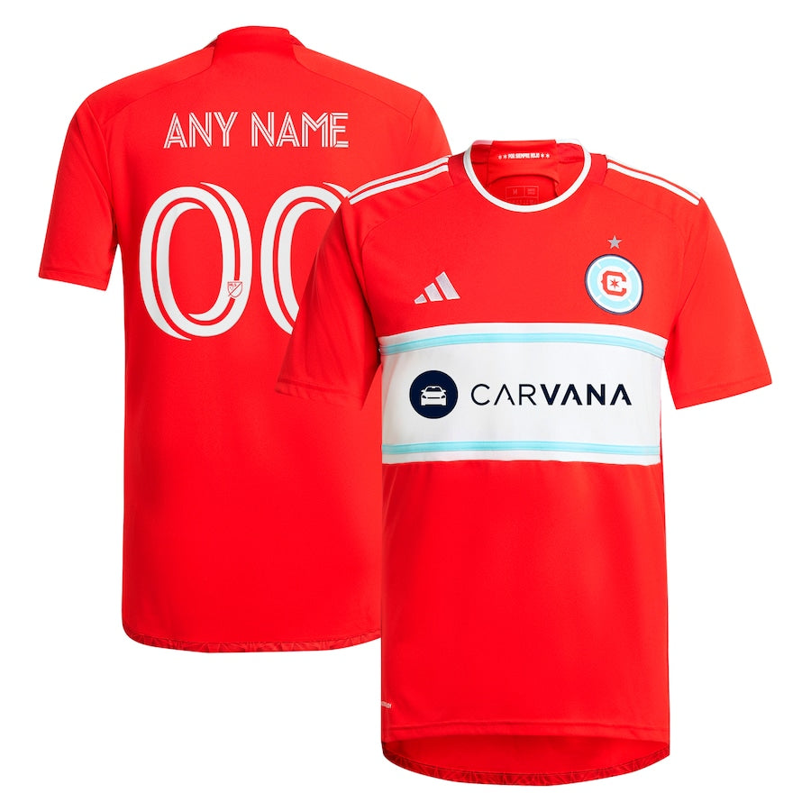 Chicago Fire adidas 2024 Return To Red  Custom Jersey?�C Red