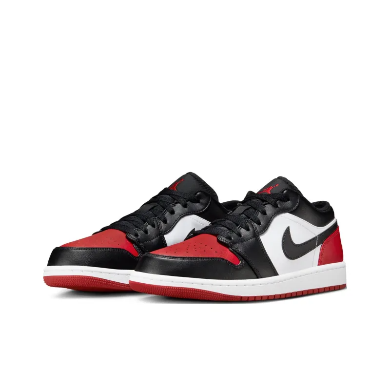 Air Jordan 1 Low Bred Toe 2.0 – 553558-161