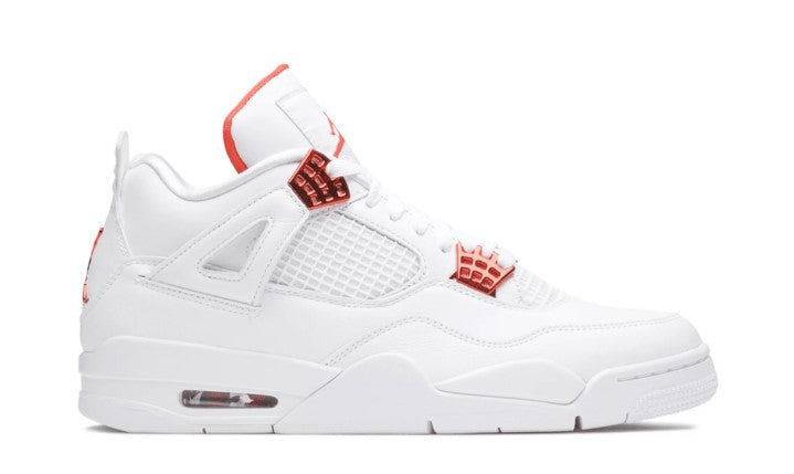 Air Jordan 4 Retro ‘Orange Metallic’ Unfading Sneaker