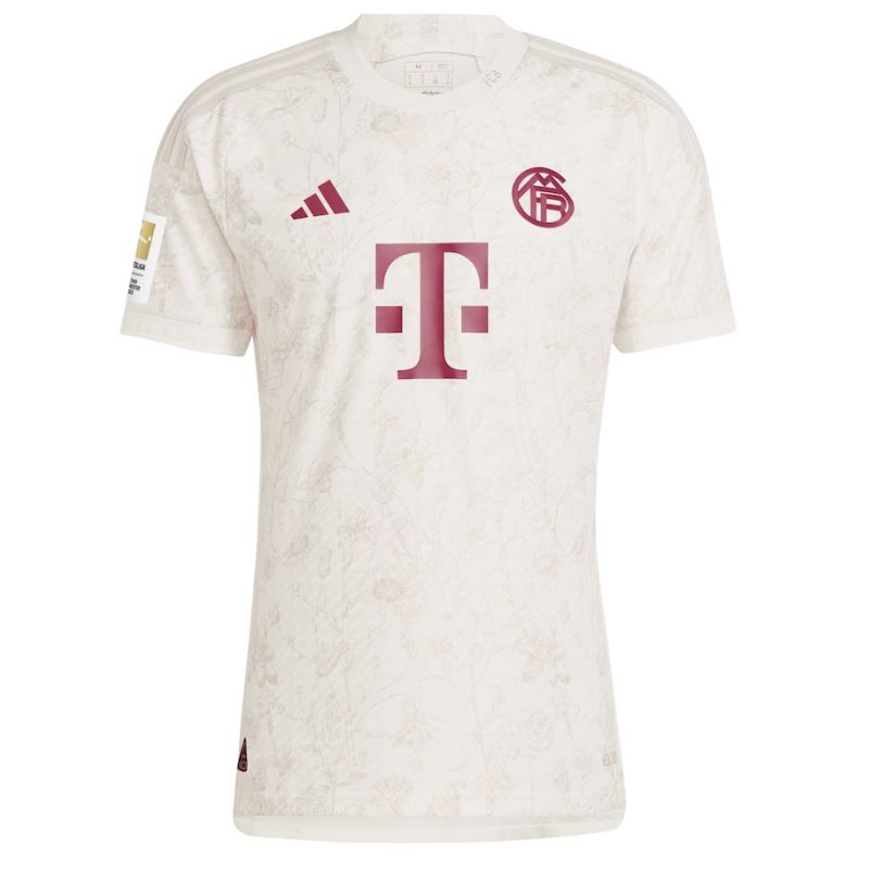 Thomas M��ller Bayern Munich Shirt 2023/24 Third Jersey - White
