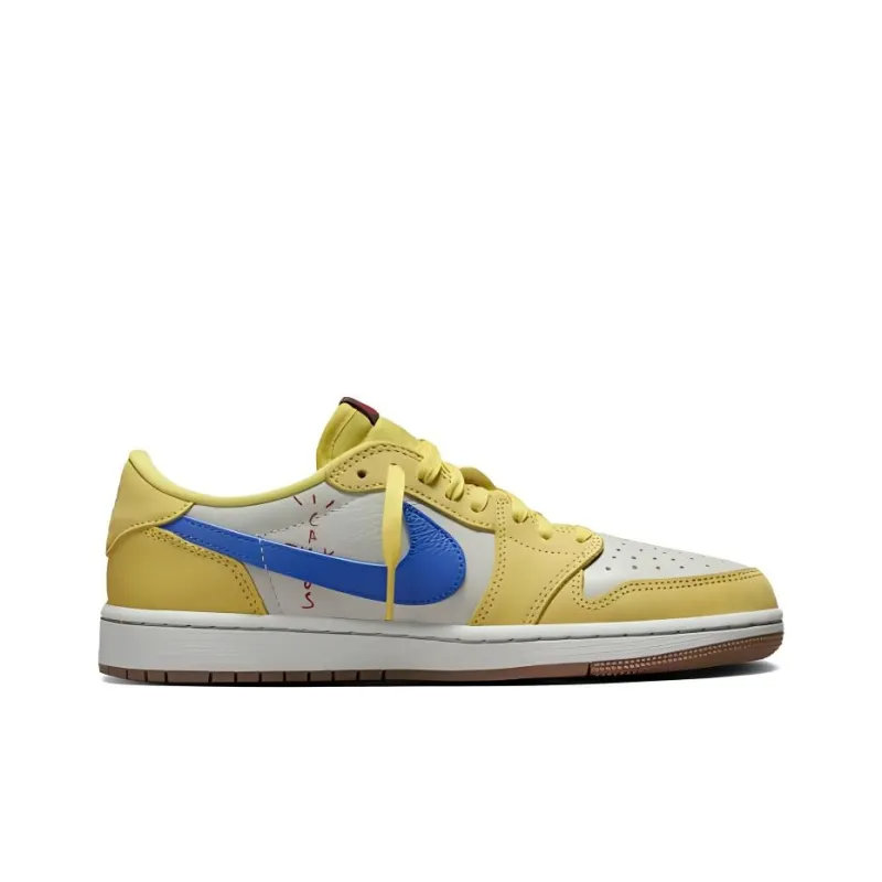 Travis Scott X Air Jordan 1 Low Og Canary – Dz4137-700