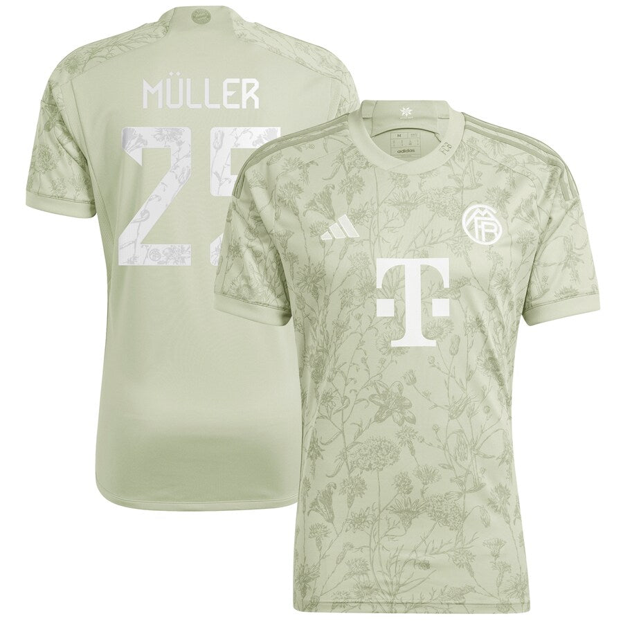 Thomas M��ller Bayern Munich adidas 2023/24 Oktoberfest Player Jersey - Green
