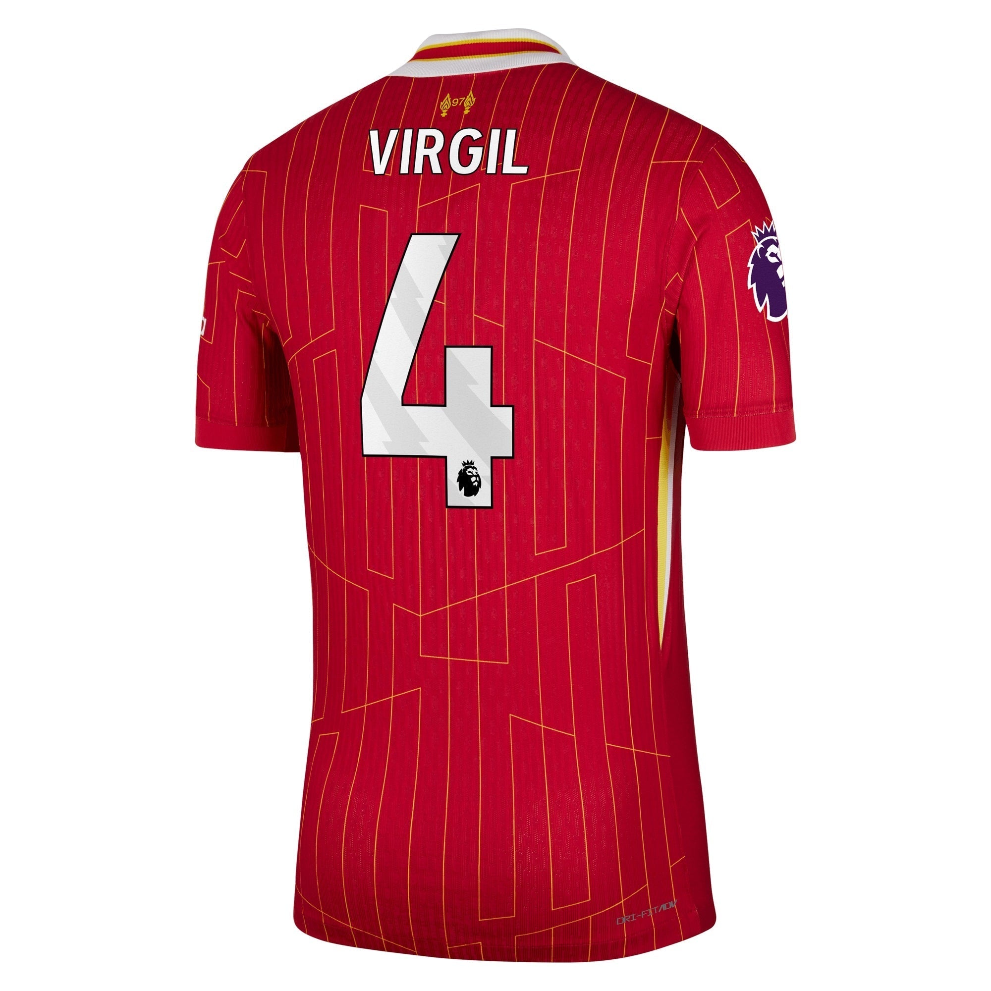 Virgil van Dijk Liverpool Nike 2024/25 Home Player Jersey �C Red